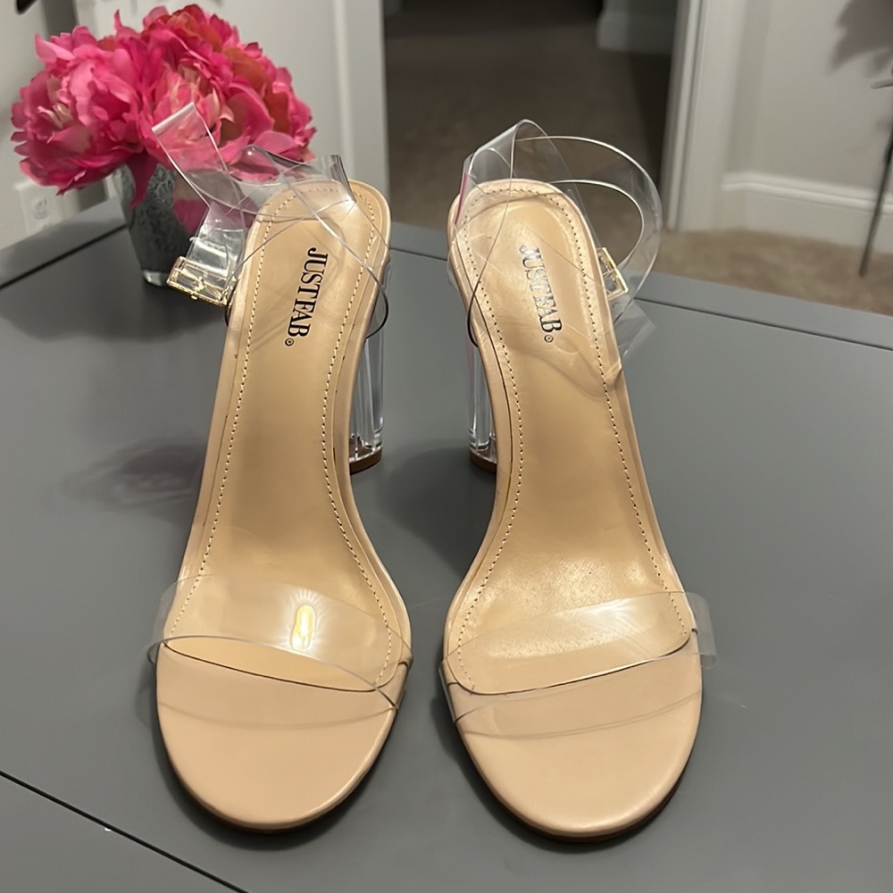 JustFab clear high heels - Picture 2 of 5
